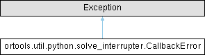 Google OR-Tools: ortools.util.python.solve_interrupter.CallbackError ...